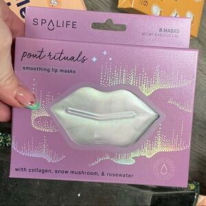 SpaLife Pout Rituals Smoothing Lip Masks - Purple
